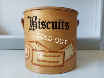 画像12: 木製ビスケットボックス