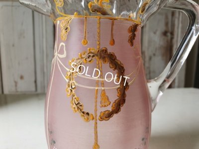 画像6: アンティークガラス製ジャグ&グラス