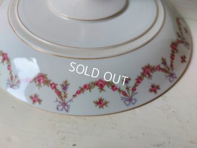 画像3: エミールブルジョワローズガーランド柄コンポート