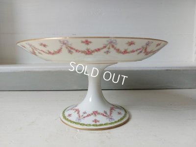 画像9: エミールブルジョワローズガーランド柄コンポート