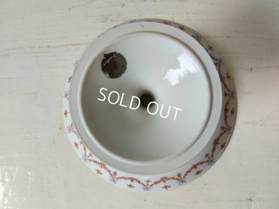 画像13: エミールブルジョワローズガーランド柄コンポート