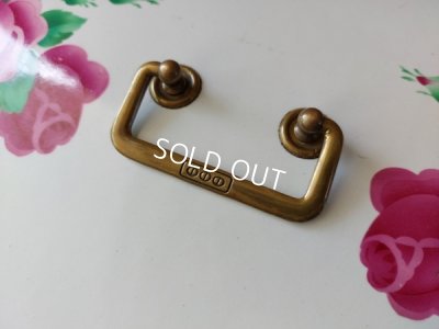 画像9: アンティークホーローローズ柄ブレッドボックス