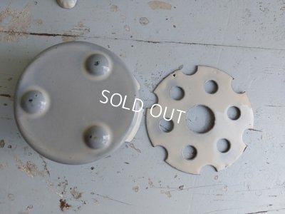 画像9: アンティーク白ホーローウォーマー