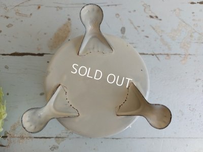 画像10: アンティーク白ホーローウォーマー