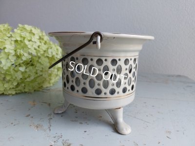 画像3: アンティーク白ホーローウォーマー