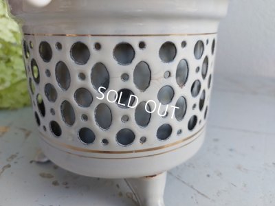 画像15: アンティーク白ホーローウォーマー