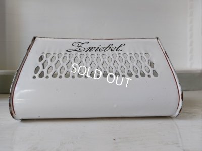 画像7: アンティークホーローオニオンラック