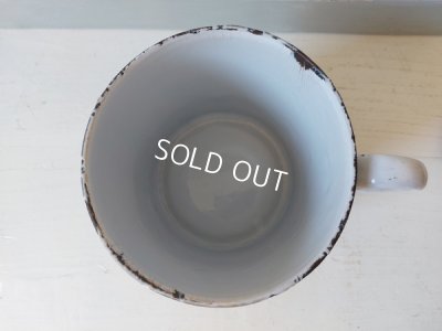 画像8: アンティーク持ち手付ホーローキャニスター