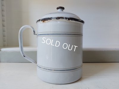 画像4: アンティーク持ち手付ホーローキャニスター