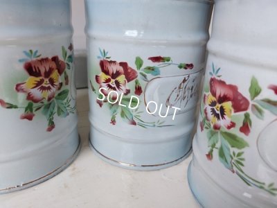 画像4: Japyパンジー柄キャニスター