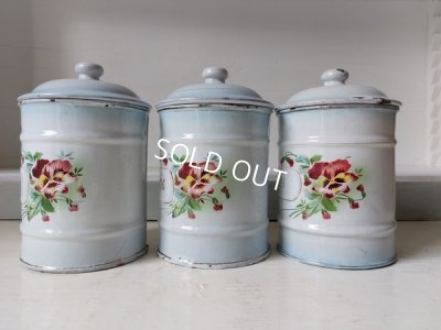 画像12: Japyパンジー柄キャニスター