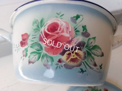 画像6: Japyローズとパンジー柄キャセロール