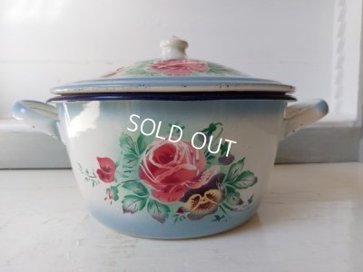 画像4: Japyローズとパンジー柄キャセロール