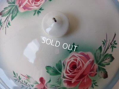 画像10: Japyローズとパンジー柄キャセロール