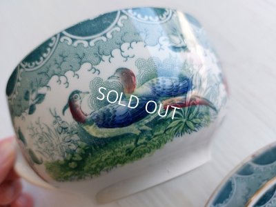 画像9: アンティークサルグミンヌカップ＆ソーサートリオ