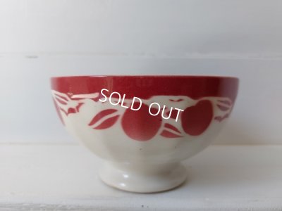 画像4: MOULIN DES LOUPS HAMAGEさくらんぼ柄カフェオレボウル