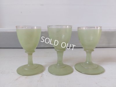 画像11: アンティークつばめとローズ柄リキュールボトルセット