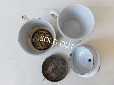 画像8: エトワール社ホーローコーヒーポット