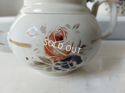 画像19: Japyローズ柄キャニスター3Pとティーポット