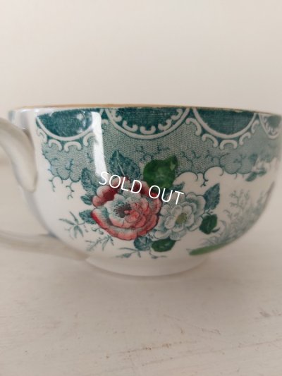 画像19: アンティークサルグミンヌカップ＆ソーサートリオ