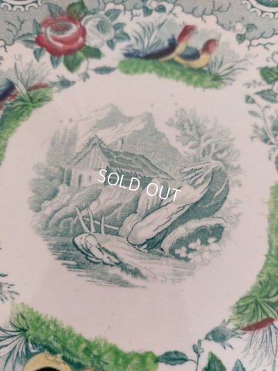 画像10: アンティークサルグミンヌカップ＆ソーサートリオ