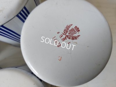 画像11: BBブルーストライプローズガーランドキャニスター