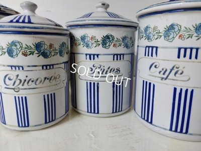 画像3: BBブルーストライプローズガーランドキャニスター