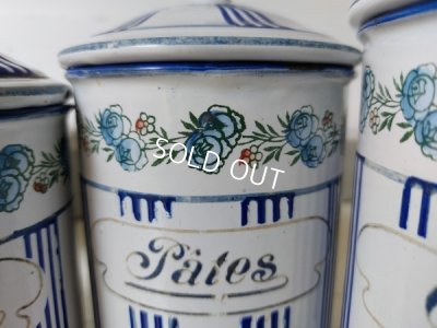 画像5: BBブルーストライプローズガーランドキャニスター