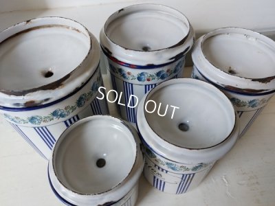 画像7: BBブルーストライプローズガーランドキャニスター