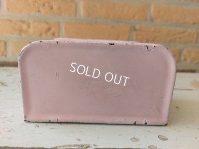 画像9: アンティークホーローピンクアリュメット缶