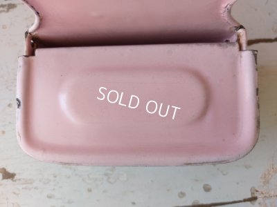 画像7: アンティークホーローピンクアリュメット缶