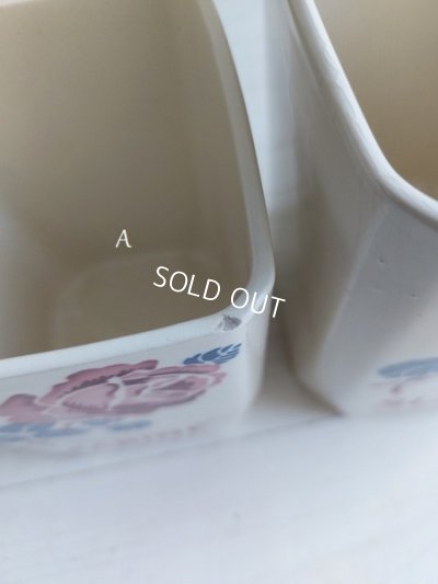 画像15: バドンヴィレーローズ柄キャニスター