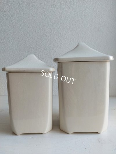 画像7: バドンヴィレーローズ柄キャニスター