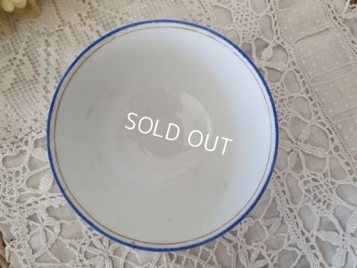 画像5: アンティーク文字入りカフェオレボウル