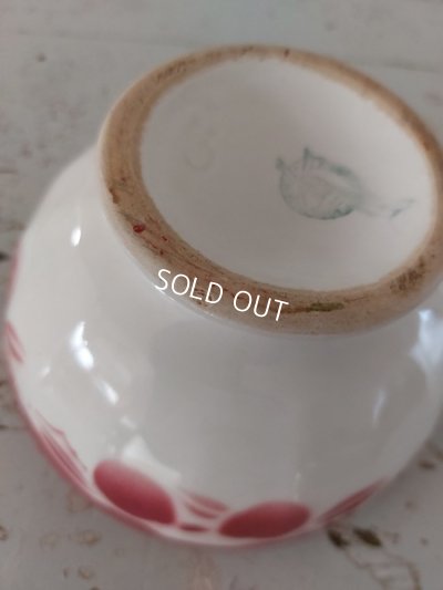 画像8: MOULIN DES LOUPS HAMAGEさくらんぼ柄カフェオレボウル