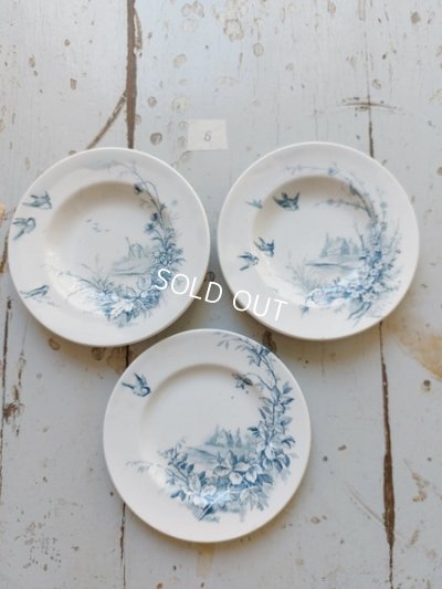 画像2: ジアンペイサージュおままごと陶器プレート3枚Bセット