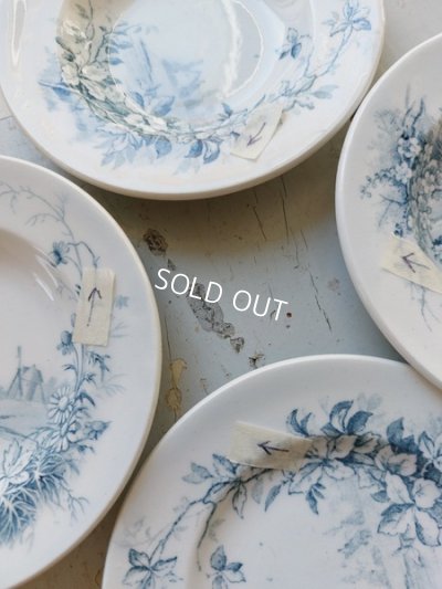 画像5: ジアンペイサージュおままごと陶器プレート6枚Dセット