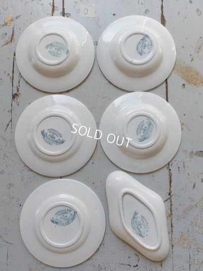 画像3: ジアンペイサージュおままごと陶器プレート6枚Dセット