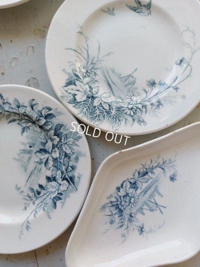 画像6: ジアンペイサージュおままごと陶器プレート6枚Fセット