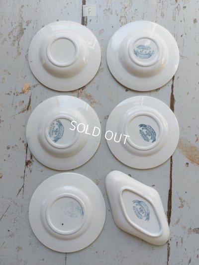 画像3: ジアンペイサージュおままごと陶器プレート6枚Fセット