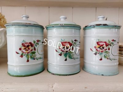 画像4: Japyパンジー柄キャニスター