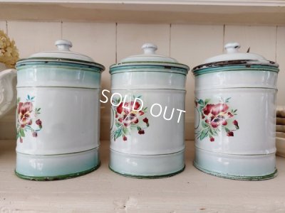 画像9: Japyパンジー柄キャニスター