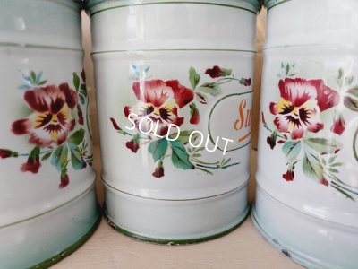 画像7: Japyパンジー柄キャニスター