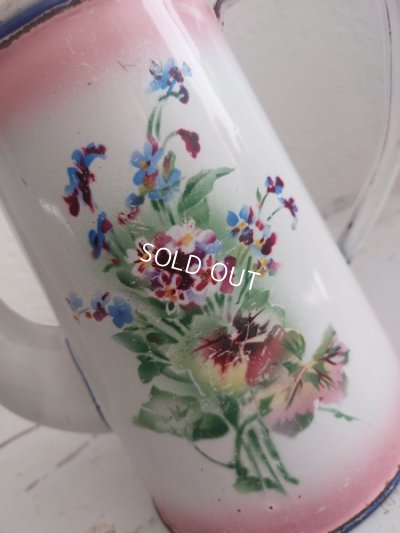 画像7: Japyピンクぼかし勿忘草柄コーヒーポット