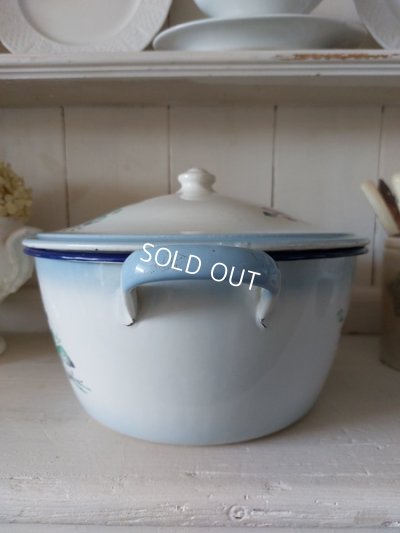 画像13: Japyローズとパンジー柄キャセロール　