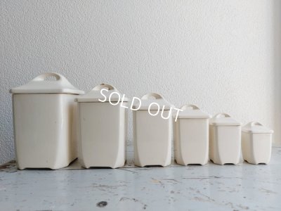 画像3: リュネヴィルローズ柄陶器キャニスター