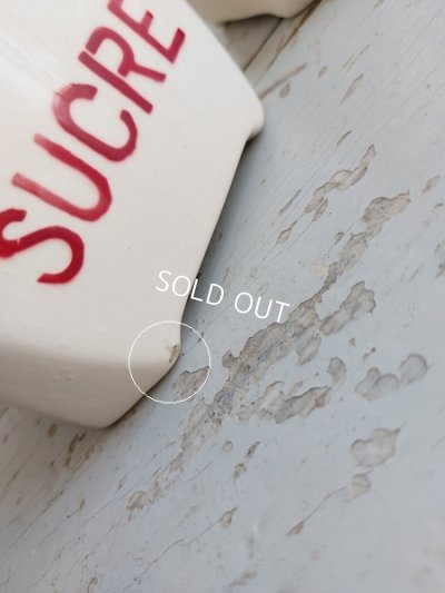 画像24: リュネヴィルローズ柄陶器キャニスター