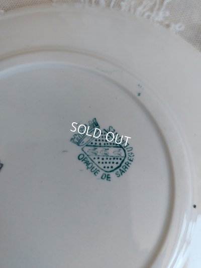 画像11: アンティークサルグミンヌカップ＆ソーサートリオ