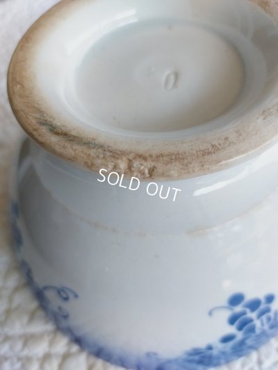 画像9: リュネヴィルぶどう柄カフェオレボウル