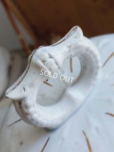 画像23: アンティークマリエローズとパンジー柄陶器スーピエール